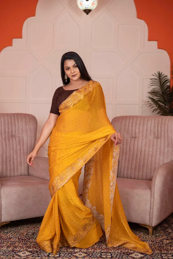 Soft_Shimmer_Chiffon_Saree_Dull_Orange