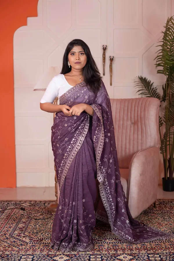 Burberry_Silk_Saree_Dirty_Purple
