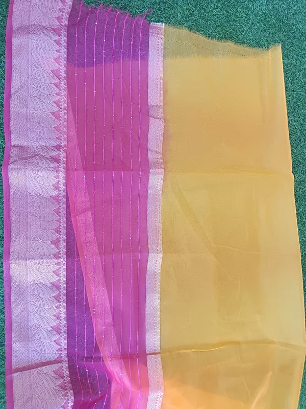 Tissue_Silk_Sarees_Deep_Saffron