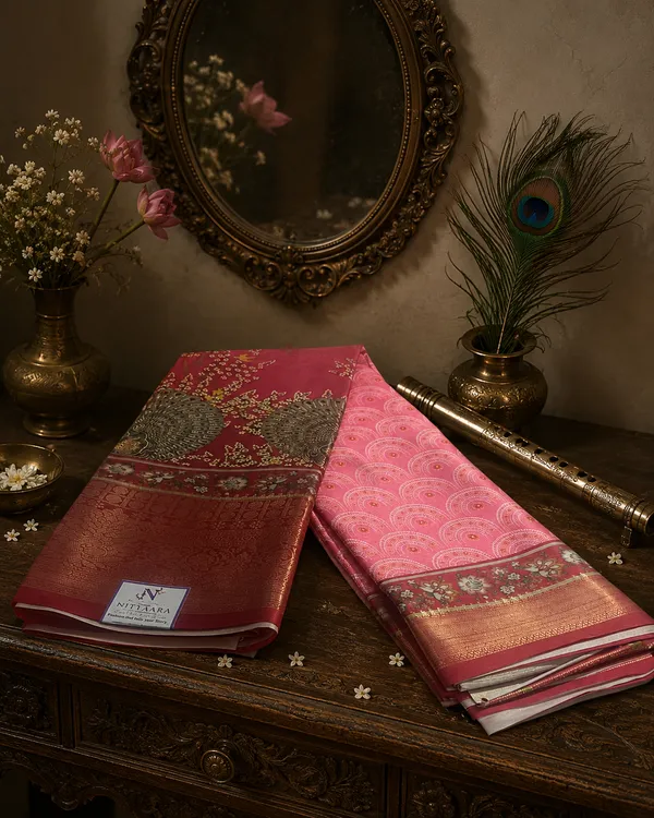 Moss_Silk_Saree_Persian_Pink