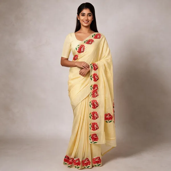 Off_White_Mangalgiri_Silk_Saree_For_Women