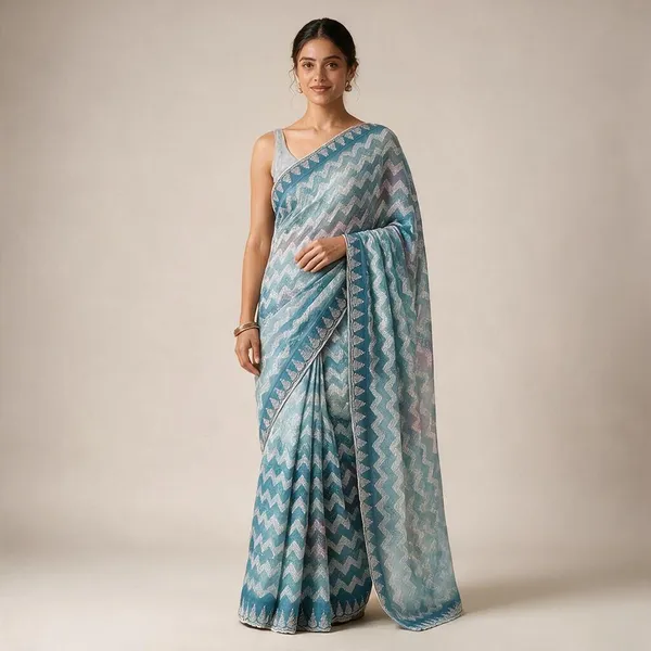 Hippie_Blue_Chiffon_Designer_Saree_For_Women