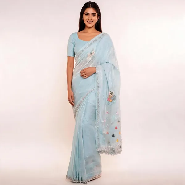 Grey_Goose_Tissue_Shimmer_Designer_Saree_For_Women