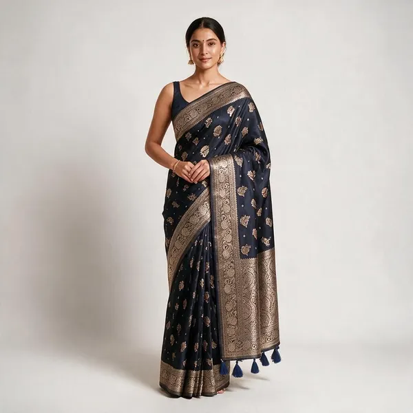 Rhino_Silk_Banarasi_Saree_For_Women