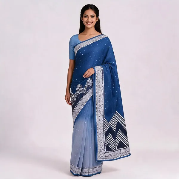 Glaucous_Silk_Geometric_Thread_Work_Saree_For_Women