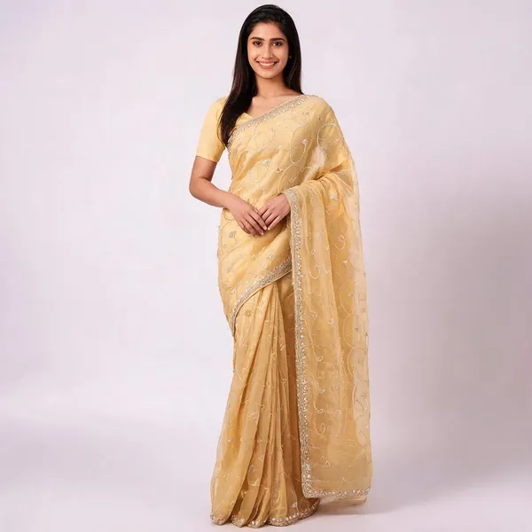 Fawn_Tissue_Glass_Tissue_Floral_Saree_For_Women