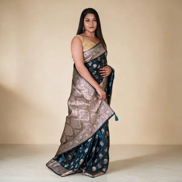 Blue_Whale_Silk_Banarasi_Saree_For_Women