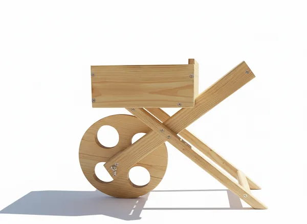Pallet_Wood_Planter_Trolley
