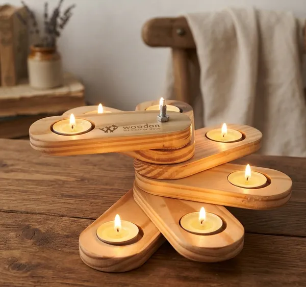 Wood_Rustic_6_Tier_Adjustable_Rotating_Candle_Stand