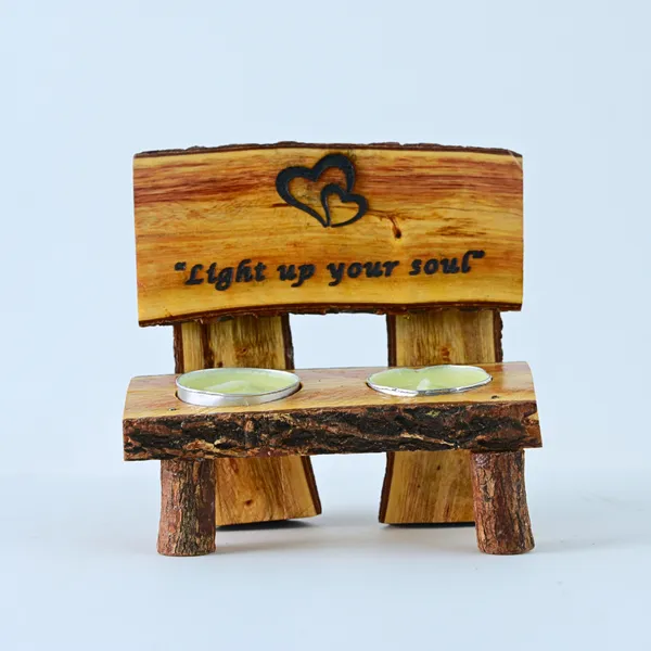 Wood_Village_Bench_Candle_Stand
