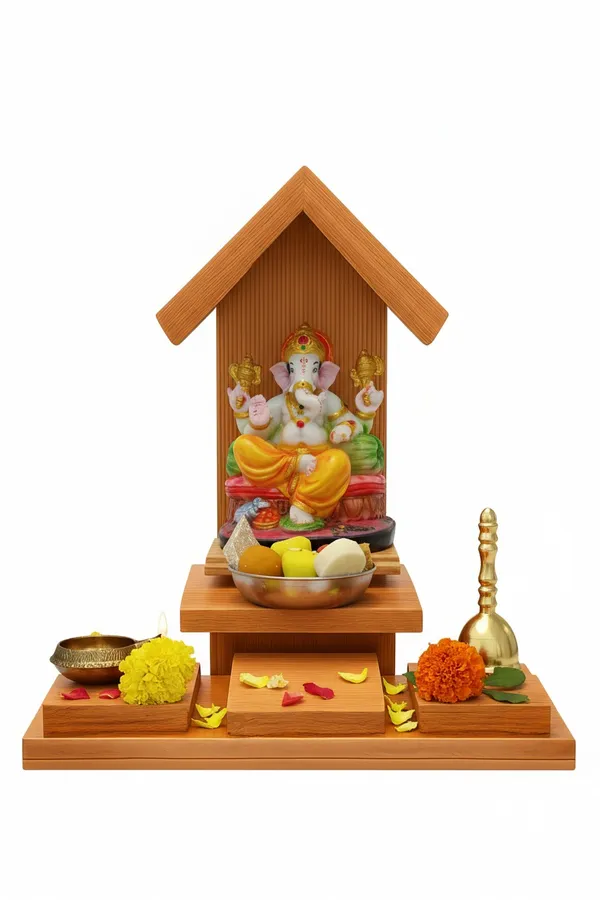 Pine_Wood_Mini_Temple_With_Accessory_Stand