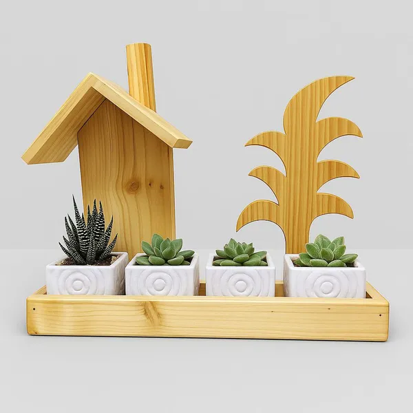 Wood_Artificial_Planter_For_Office