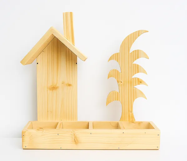 Wood_Artificial_Planter_For_Office