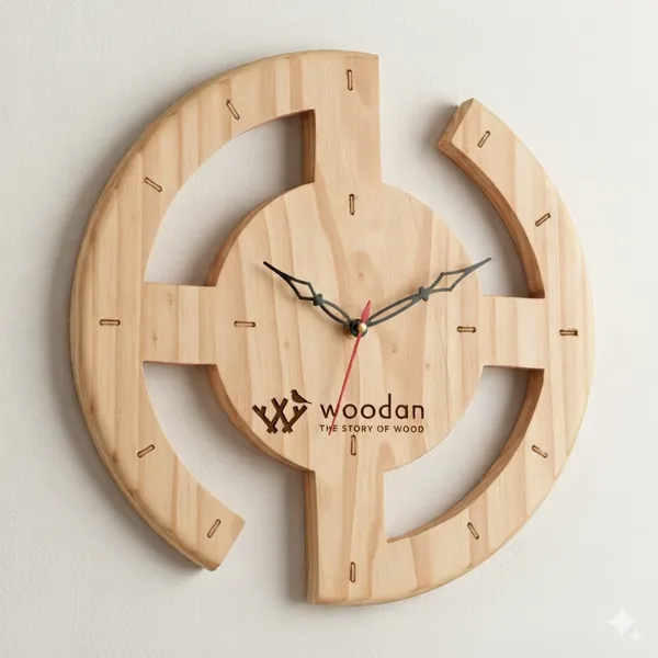 Pallet_Wood_Double_Circle_Wall_Clock