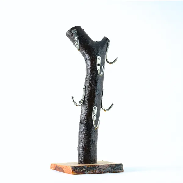 Wood_Log_Tree_Shape_Cup_Holder