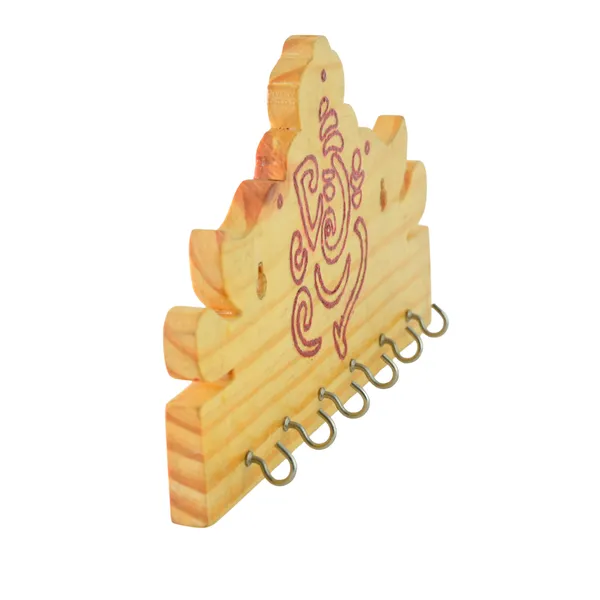 Wood_Ganesha_Key_Holder