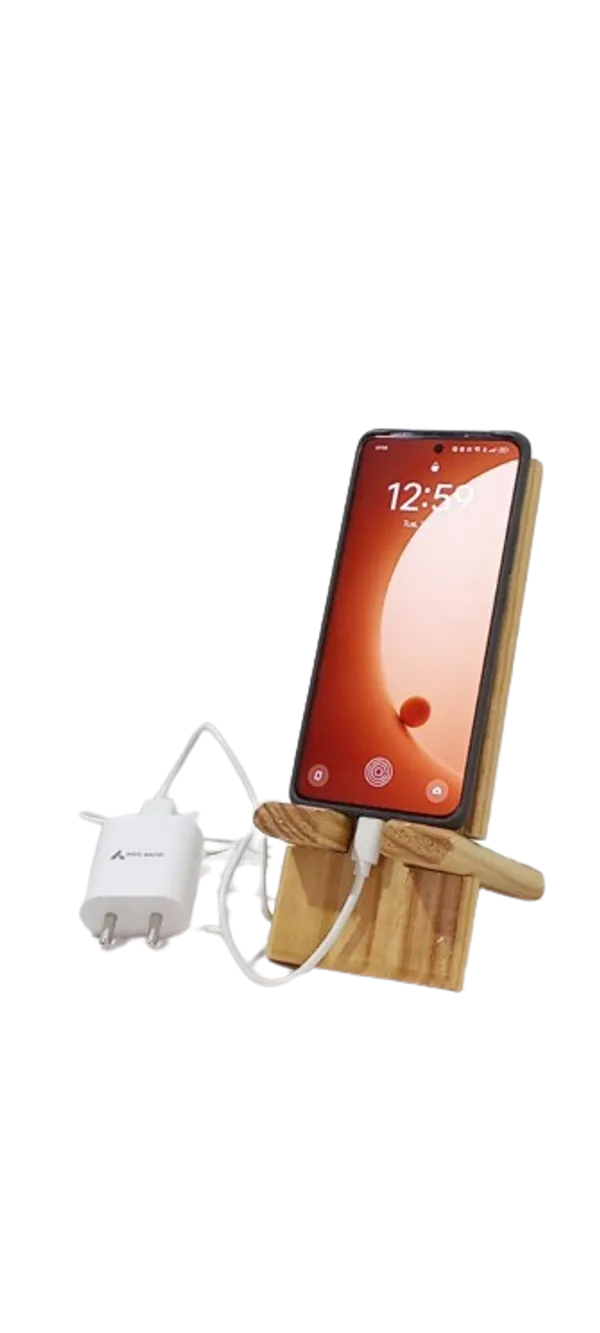 Woodan_Pine_Yellow_Folding_Wood_Mobile_Stand