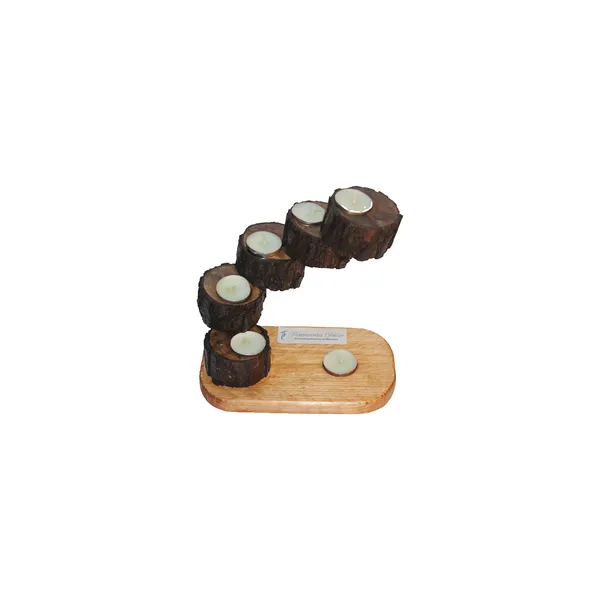 Wood_Log_Vertical_Candle_Stand_Set_Of_5