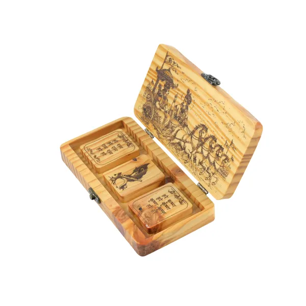 Wood_Krishna_Darbaar_Decor_Showpiece