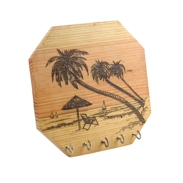 Pine_Wood_Engraved_Key_Holder