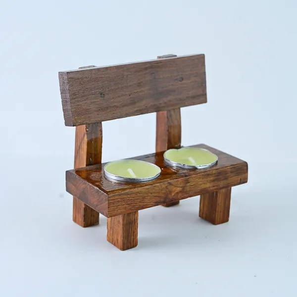 Wood_Village_Bench_Candle_Stand