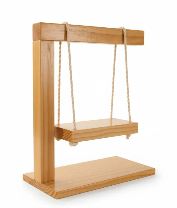 Pine_Wood_Swinging_Planter_For_Office