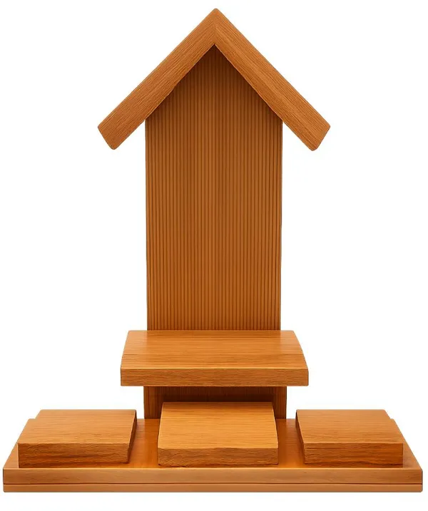 Pine_Wood_Mini_Temple_With_Accessory_Stand