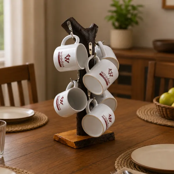 Wood_Log_Tree_Shape_Cup_Holder
