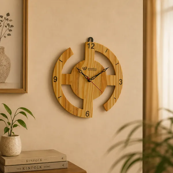 Pallet_Wood_Double_Circle_Wall_Clock