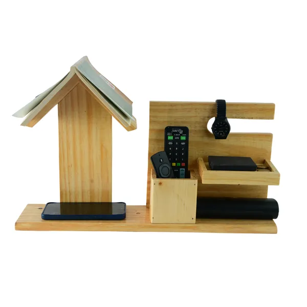 Wood_Bedside_Book_Remote_And_Mobile_Organizer
