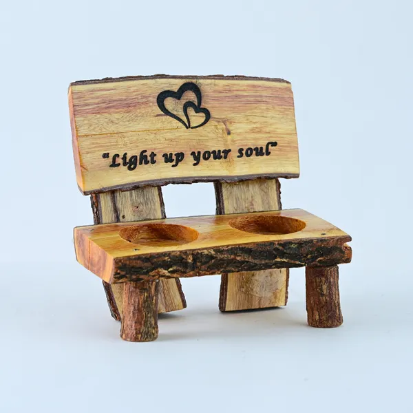 Wood_Village_Bench_Candle_Stand