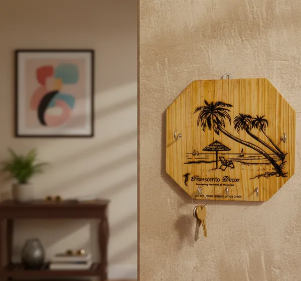 Pine_Wood_Engraved_Key_Holder