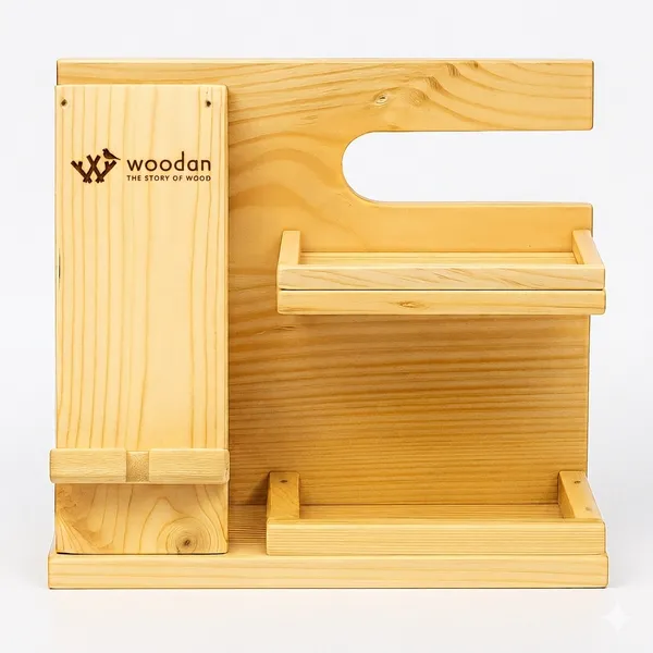 Woodan_Pine_Wood_Docking_Station