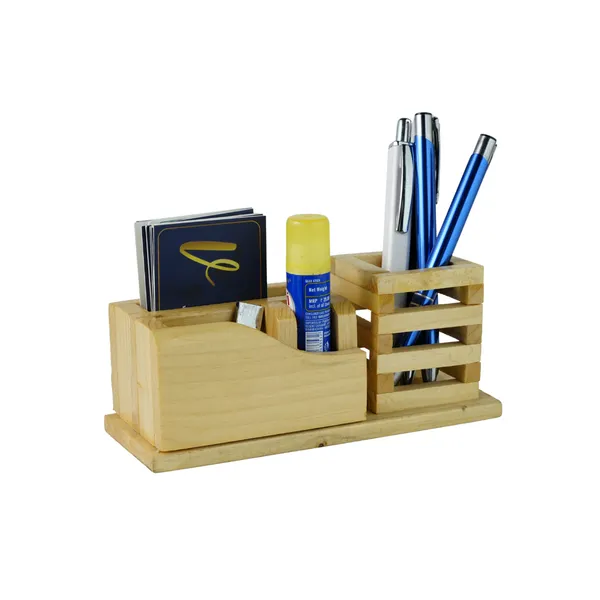 Pine_Wood_Pen_And_Card_Holder