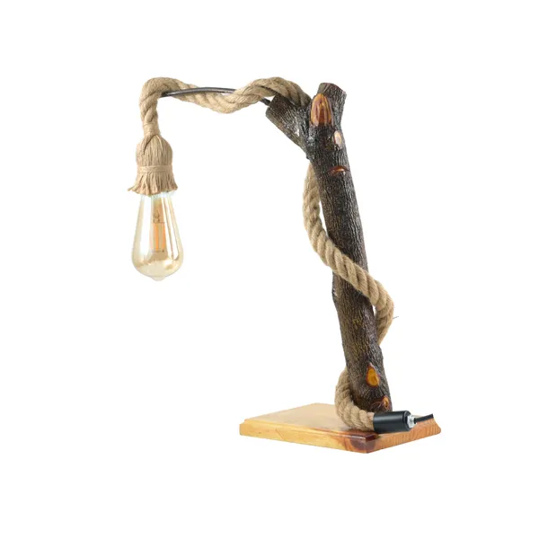 Wood_Rustic_Rope_Tied_Lamp_Set