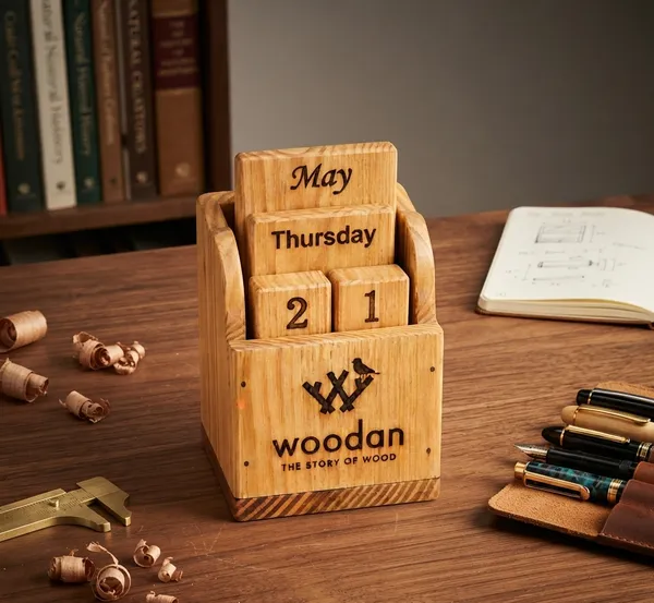 Wood_Perpetual_Vertical_Plate_Calendar