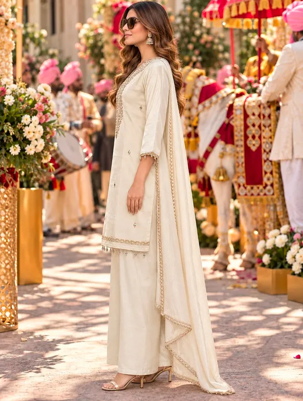 Cream_Silk_Straight_Embroidered_Kurta_Set_For_Women