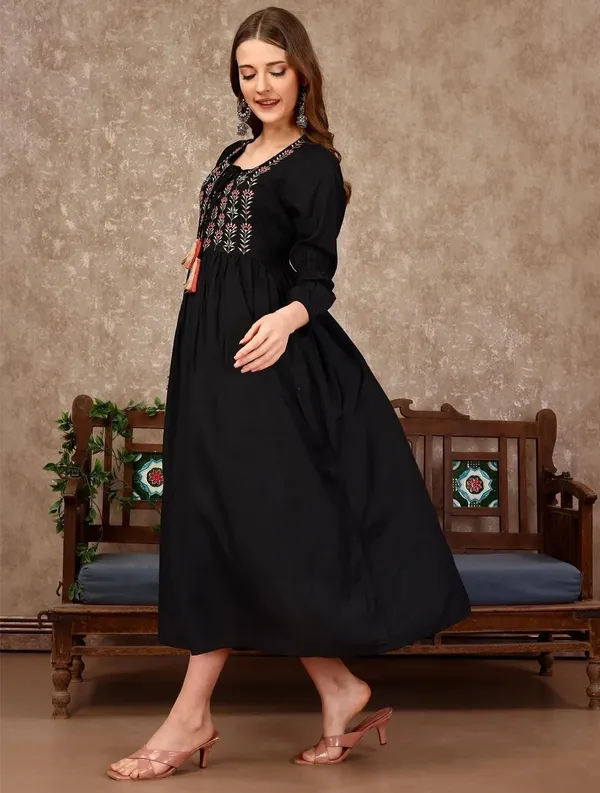 Black_Rayon_Anarkali_Embroidered_Flared_Dress_For_Women