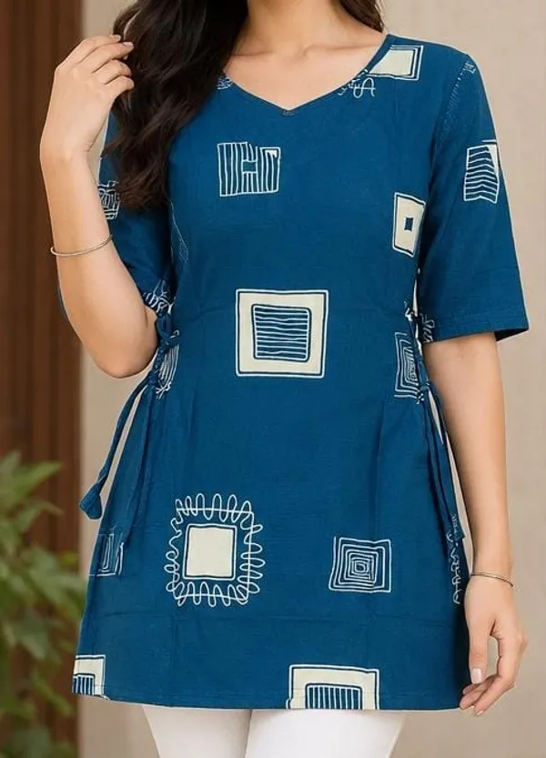 Blue_Cotton_Relaxed_Fit_Printed_Tunic_For_Women