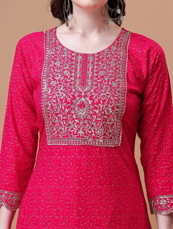 Pink_Chanderi_Straight_Embroidered_Kurta_Set_For_Women