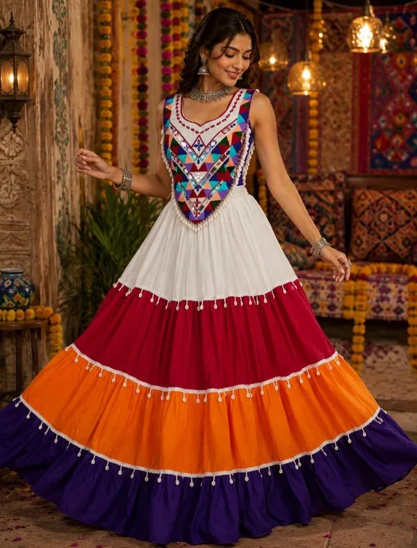 Multicolor_Cotton_Anarkali_Printed_Dress_For_Women