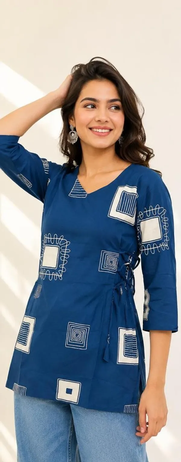 Blue_Cotton_Relaxed_Fit_Printed_Tunic_For_Women