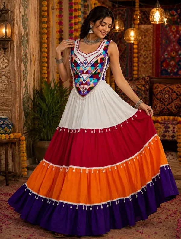 Multicolor_Cotton_Anarkali_Printed_Dress_For_Women