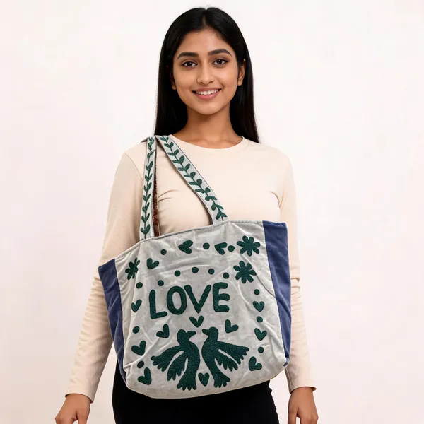 Blue_Velvet_Printed_Tote_Bag_For_Women