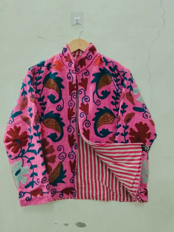 Pink_Floral_Printed_Full_Sleeve_Zip_Up_Jacket_For_Women