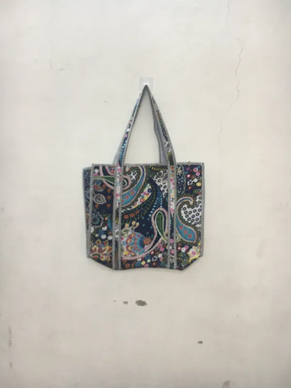 Multicolour_Cotton_Paisley_Floral_Quilted_Tote_Bag_For_Women