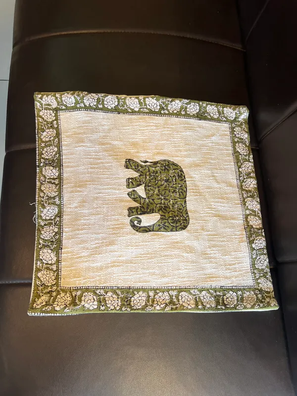 Cotton_Elephant_Motif_Cream_Square_Cushion_Cover