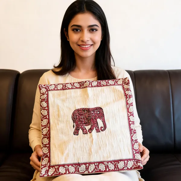 Cotton_Traditional_Elephant_Motif_Square_Cushion_Cover