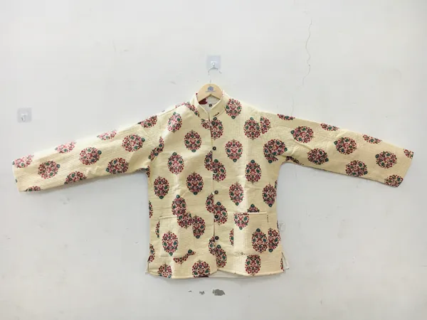 Cream_Cotton_Quilted_Floral_Printed_Jacket_For_Women