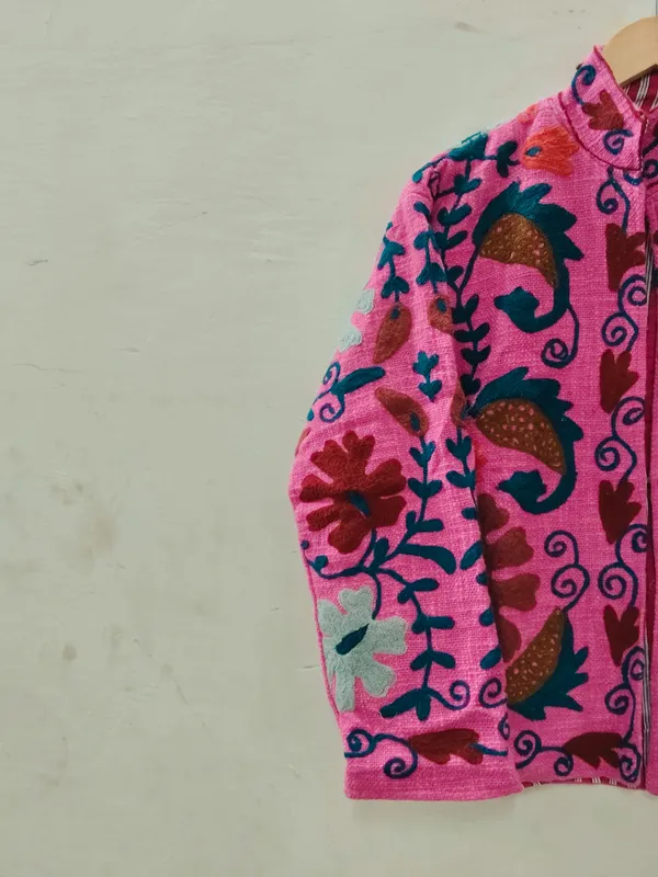 Pink_Floral_Printed_Full_Sleeve_Zip_Up_Jacket_For_Women